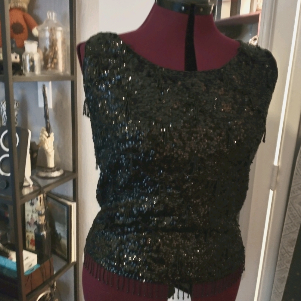 Gorgeous vintage beaded top.